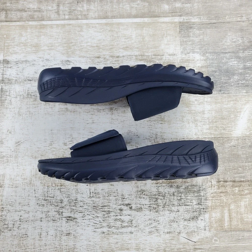 Vionic Rejuvenate Recovery Unisex Slides Sandals Mens 11.5 / Womens 13 Dark Navy